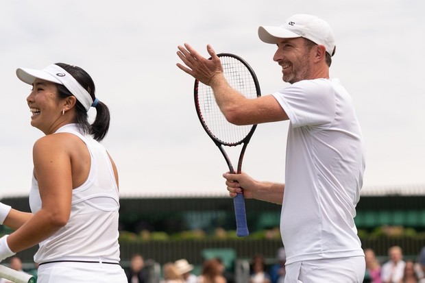 Aldila Sutjiadi/Matwe Middelkoop Wimbledon 2023/Foto: Instagram/@dila11 Aldila Sutjiadi/Matwe Middelkoop Wimbledon 2023/Foto: Instagram/@dila11