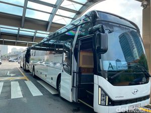 Dimanjakan Bus Buatan Hyundai di Korea Dimanjakan Bus Buatan Hyundai di Korea