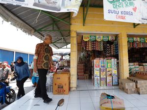 Ganjar Blusukan Cek Revitalisasi Pasar Wonolopo: Hasilnya Sudah Oke!