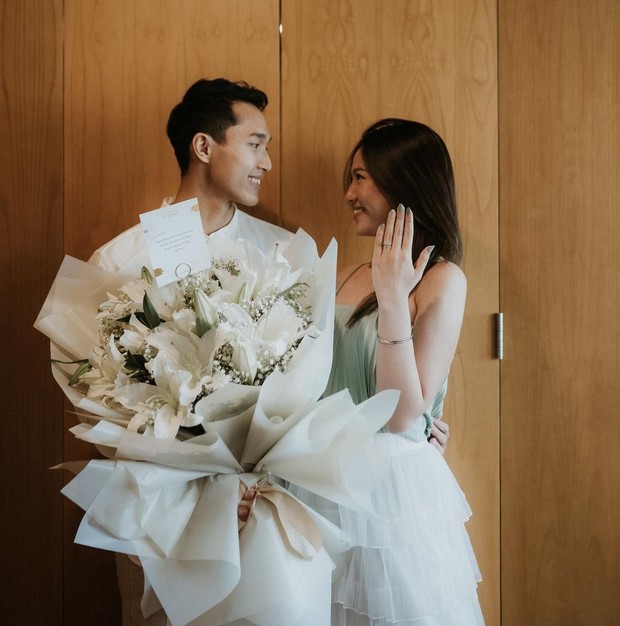 Jonatan Christie dan Shanju Eks JKT48/Foto: Instagram.com/jonatanchristieofficial atlet bulu tangkis indonesia yang segera menikah