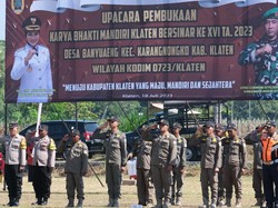 Pemkab Klaten Beton Jalan Desa 300 Meter dan Talut 634 Meter