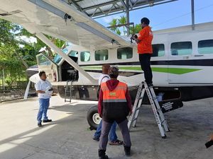 Pesawat Ditembak KKB di Intan Jaya Angkut 7 Personel Satgas Damai Cartenz