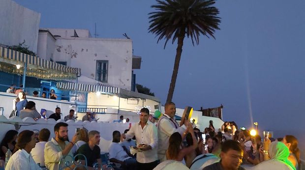 Sidi Bou Said di Tunisia