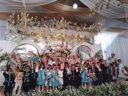 Pernikahan Viral Bridesmaid Bikin Gemas, Bukan Orang Dewasa Tapi Anak TK
