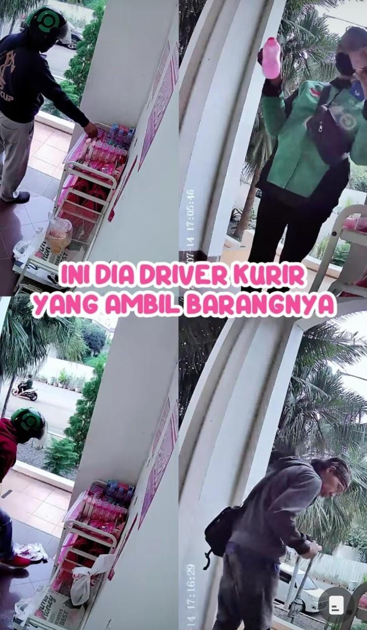 Aulion ikut tren Barbie dengan bagikan jajanan serba pink untuk kurir