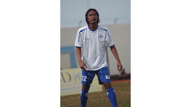 Gendut Doni Legenda sepak bola Indonesia Gendut Doni Christiawan, top skor Piala Tiger 2000. (Arsip Gendut Doni Christiawan)
