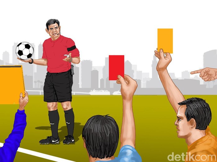 Ilustrasi Mafia Bola PSSI Ilustrasi Mafia Bola PSSI