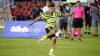 7. Kai Havertz. Dari Chelsea ke Arsenal dengan transfer 65 juta paun (Rp 1,26 triliun). Foto: USA TODAY Sports via Reuters Con/Amber Searls