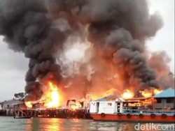 9 Rumah di Batam Terbakar, 1 Lansia Tewas