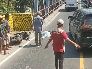 Tragis, Perempuan di Bojonegoro Tewas Kecelakaan di Depan Ayahnya