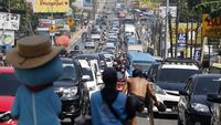 Kepadatan Jalur Puncak Saat Libur Tahun Baru Islam