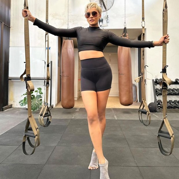 Kimmy Jayanti konsisten lakukan olahraga/Foto: Instagram.com/kimmyjayanti tips diet kimmy jayanti