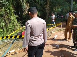 Heboh Galian Sumur Bor di Lahan Warga OKI Semburkan Gas