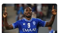 Sebelum Ronaldo, Odion Ighalo sudah pernah lebih dulu bermain di Arab Saudi, sih (Internet)