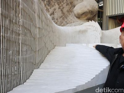 Melihat Proses Pembuatan Ikon Garuda IKN Karya Nyoman Nuarta