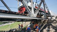 Jalur Jerakah-Semarang Poncol Lancar Lagi Usai Tragedi KA Brantas Vs Truk