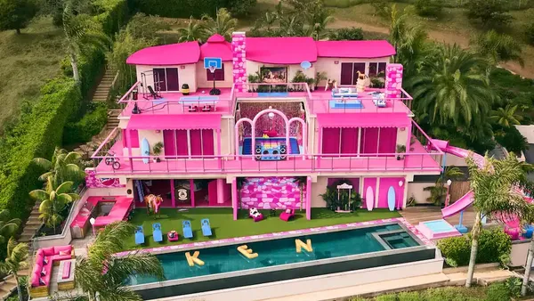 Intip Jeroan Rumah Barbie di Malibu yang Bisa Disewa