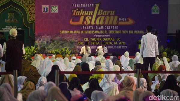 Suasana Peringatan Tahun Baru Hijriah di Jakarta Islamic Center