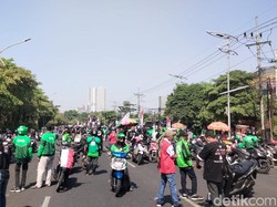 Awas Macet, Hindari Jalur Ini Agar Tak Terjebak Aksi Ojol Turun ke Jalan
