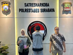 Sembunyi di Safe House, Pengedar Sabu Surabaya Tetap Saja Terciduk