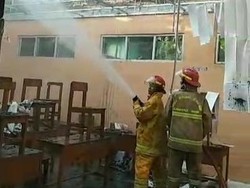 SD di Bogor Kebakaran Akibat ODGJ Bakar Sampah