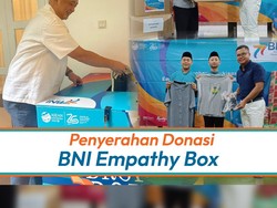 Program Empathy Drop Box, BNI Kumpulkan Donasi di 18 Kantor Wilayah