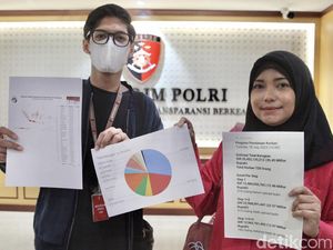 Korban Penipuan Freelance Online Sambangi Mabes Polri