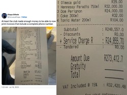 Netizen Curiga Lihat Tagihan Ratusan Juta untuk Makan Seorang Pengunjung