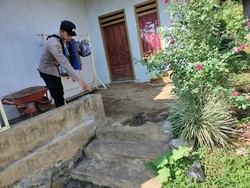 Pria di Malang Bacok Tetangga hingga Jari Nyaris Putus gegara Rebutan Sengon