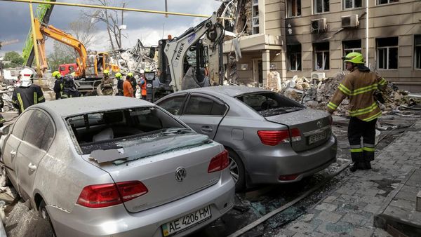 Potret Kerusakan di Odesa Usai Serangan Rudal dan Drone Rusia