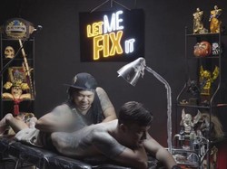 Rendy Kjaernett Ngaku Tahan Sakit saat Ubah Tato Wajah Syahnaz di Tubuh