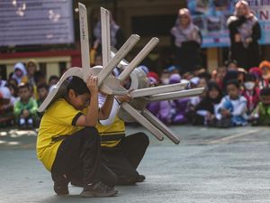 ARDEX 2023 di Bantul: Puluhan Orang Simulasikan Gempa M 6,6