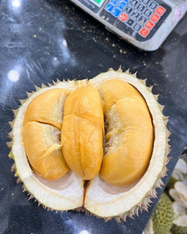 Durian black thorn/Foto: Instagram.com/sharif_zohan Durian black thorn termasuk durian termahal.