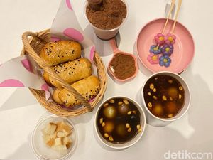 Gemas! Wedang Ronde dan Sekoteng Bentuk Bunga Warna-warni di Sentul Gemas! Wedang Ronde dan Sekoteng Bentuk Bunga Warna-warni di Sentul