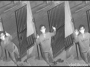 Dua Jempol Maling Motor untuk Korbannya Lewat CCTV