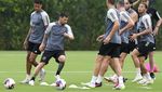 Melihat Latihan Messi Jelang Debut Bersama Inter Miami