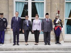 Poin-poin Pertemuan Prabowo-Menlu Retno dengan Menhan-Menlu Prancis di Paris