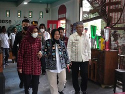 Mensos Risma Temui Pasutri-2 Balita Korban Perdagangan Orang