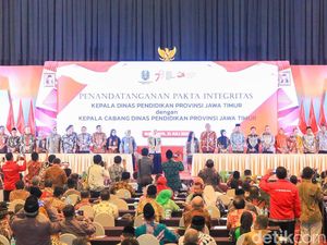 SMA-SMK-SLB Negeri Se-Jatim Teken Pakta Integritas Tolak Pungutan Liar