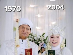 Pernikahan Viral Beda Usia 34 Tahun di Bekasi, Suami Dikira Ayah Pengantin