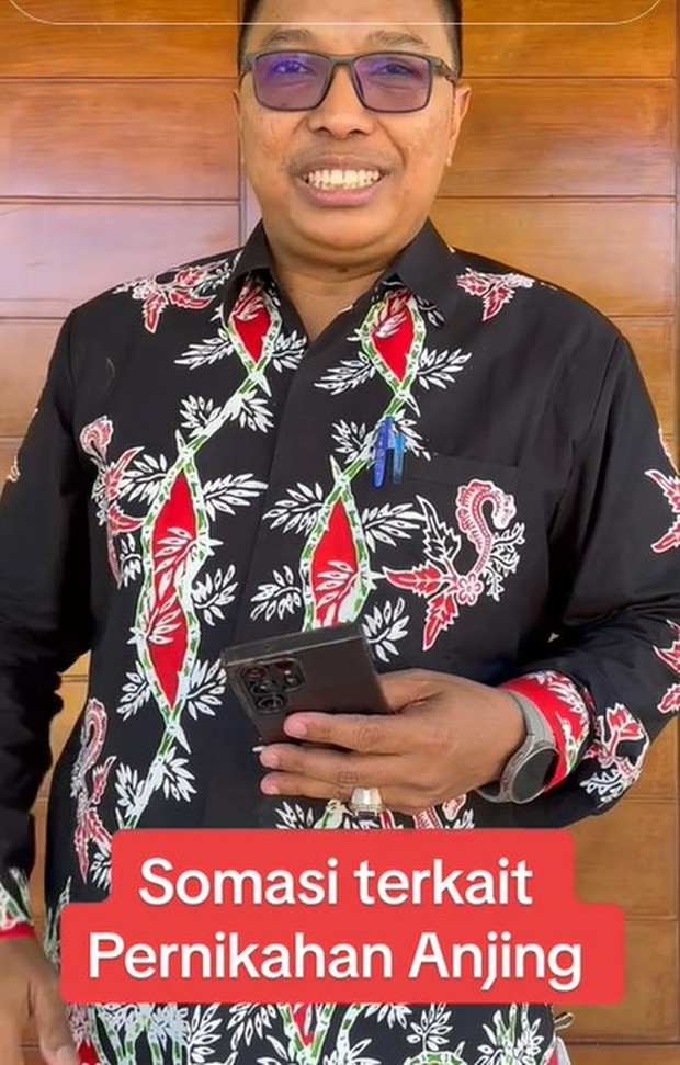 Somasi dari Ki Abeje Janoko/Foto: Tiktok.com/Abeje Janoko Somasi Ki Abeje Janoko