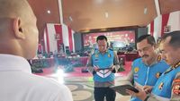 Potret Tahap Pemeriksaan Penampilan Catar Akpol yang Dipimpin Wakapolri