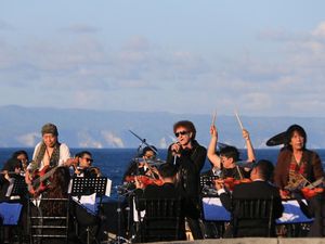 Mengintip God Bless Syuting Video Klip Musisi di Nusa Dua Mengintip God Bless Syuting Video Klip Musisi di Nusa Dua