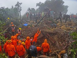 Longsor Maut Timbun Ratusan Orang di India, 26 Terkonfirmasi Tewas