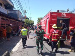 Toko Aksesoris HP di Denpasar Terbakar, Kerugian Ditaksir Rp 100 Juta