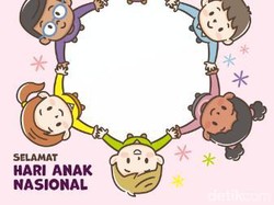25 Twibbon Hari Anak Nasional 2024 Gratis dan Keren, Meriahkan Medsosmu!