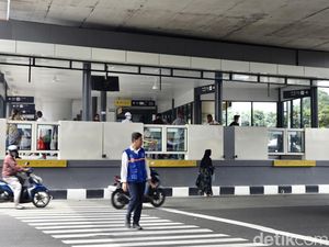 Wajah Baru Halte Transjakarta Kampung Melayu Usai Direvitalisasi