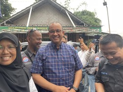 Temui Serikat Buruh di Bogor, Anies Disambut Teriakan Presiden