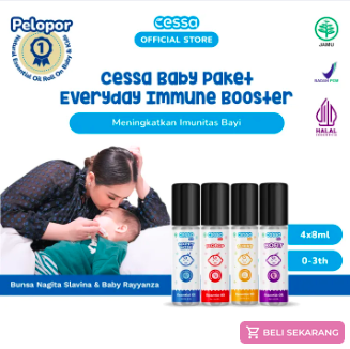 Cessa Baby Paket Everyday Immune Booster untuk Anak