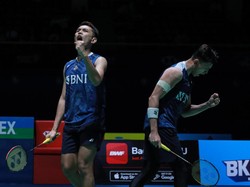 Japan Open 2023: Fajar/Rian ke Semifinal Usai Kalahkan Ahsan/Hendra